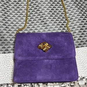 Talbots Suede Mini Shoulder Bag